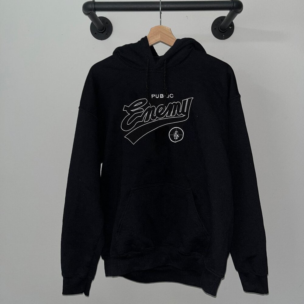 Black Public Enemy Hip Hop Rap Apocalypse 91 Drawstring Hoodie